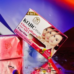 Kojic White Gluta Collagen Super AHA Soap -160g