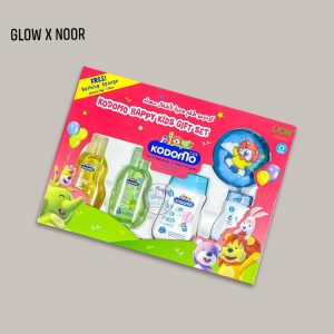 Kodomo 5-In-1 Baby Skincare Toiletries Gift Set (Thailand)