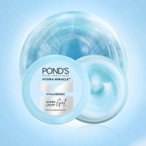 Ponds Super Light Gel Hyaluronic and Vitamin E Moisturiser (98g)