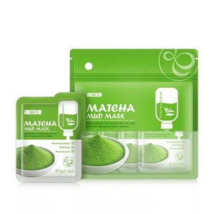 Laikou Matcha Mud Mask (12 Pcs) Size: 60gm