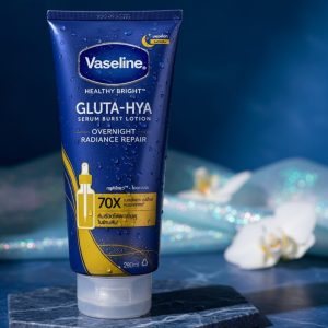 Vaseline Healthy Bright Gluta-Hya Serum Burst Lotion – Overnight Radiance Repair