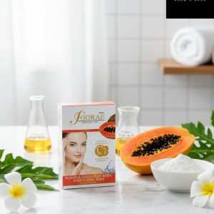 Florae Papaya & Gluta Plus Kojic Whitening Soap