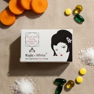 Kojic White Gluta + Vitamin C, B3 & E Lightening Carrot Soap