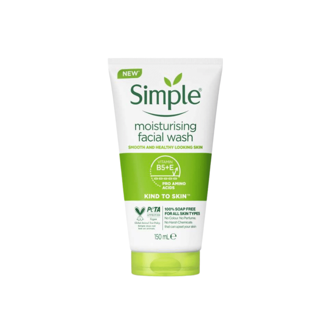 Simple Kind To Skin Moisturising Facial Wash 150 ml (Poland) Size: 150ml