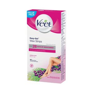 Veet Easy-Gel Wax Strips 40 For Normal Skin